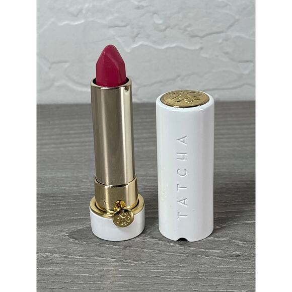 TATCHA Sunrise A Plum Blossom 23k Gold Illumination Lipstick - Picture 1 of 3